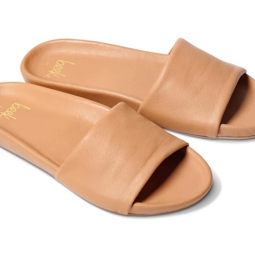 BEEK Gallito Leather Slide Sandals